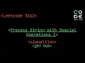 leetcode 3612 Process String with Special Operations I Simulation Leetcode POTD