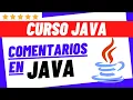 5 CURSO JAVA Como COMENTAR CODIGO en JAVA NetBeans Java Tutorial