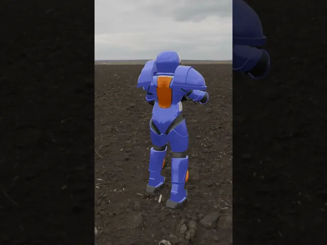 Armored Space Woman v video thumbnail