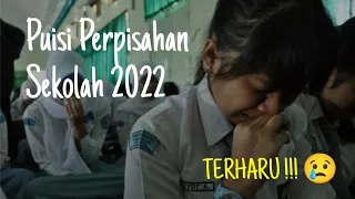 Download BIKIN NANGIS!!! Puisi Perpisahan Sekolah 2022 - Selamat Tinggal Sahabat || Chairil Anwar MP3