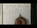 The roots of the equation x 2 3x m m 3 0 where m is a constant are Class 10th