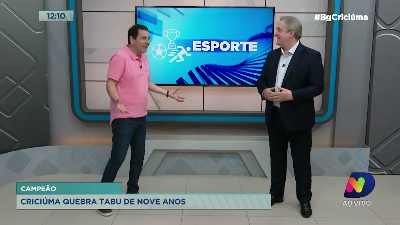 Renato Semensati: Com título, Criciúma quebra tabu de nove anos