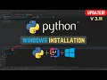 How To Install PyCharm IDE On Window 10 For Beginners Complete Python 3 11 Setup Tutorial