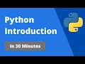 Python In 30 minutes