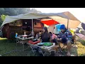 Download Lagu Camping diGUYUR HUJAN besar fart 2 #camping #campervan