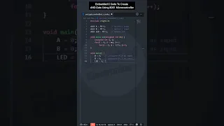 Embedded C Program to Create AND Gate Using 8051 Microcontroller
