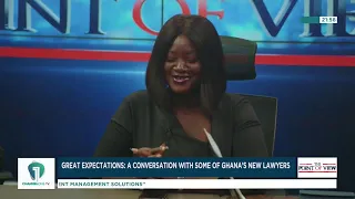 Channel One TV LIVE! The Point Of View: The Law School Journey
