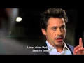 Video di IRON MAN| Robert Downey Jr. Screentest eng / ger sub