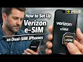 How to Set Up Verizon eSIM on Dual-SIM iPhones Work Personal Lines - Complete Guide