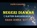 Download Lagu Negeri diAwan ( Karaoke)Katon Bagaskara Nada Cewek /kunci nada  F.