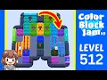 Color Block Jam Level 512 Solution Walkthrough