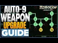 Auto 9 Wapen Upgrade Mini Game Gids voor RoboCop Rogue City