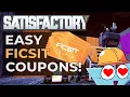 Satisfactory Resource Sink - Automated AWESOME Grinder Coupon Tutorial