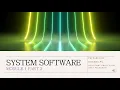 PROGRAMMING ARCHITECTURE SYSTEM SOFTWARE MODULE 1 5TH SEMESTER KTU