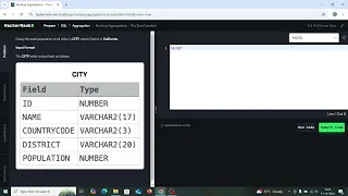 Revising Aggregations The SUM Function HackerRank SQL mkv