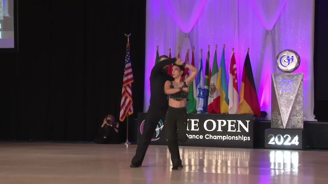 PJ Turner and Mia Pastor - 4th Place Showcase - The Open 2024