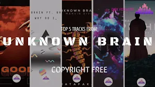 Download UNKNOWN BRAIN (MIX)|Top 5 tracks | Copyright free| Dark visualizer MP3