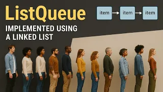 ListQueue Queue Implementation Data Structures Algorithms