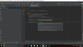 How to display a strings in listView in Android studio