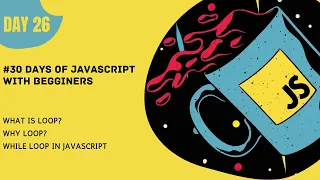 While loop in javascript 30 days of javascript malayalam Hackphiles