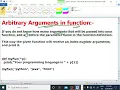 PYTHON LECTURE - 34 ONE VARIABLE WITH MULTIPLE VALUES PASSING ARBITRARY CODE EnhanceCodeLearning