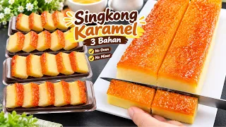 3 bahan no oven no mixer enaknya kebangetan