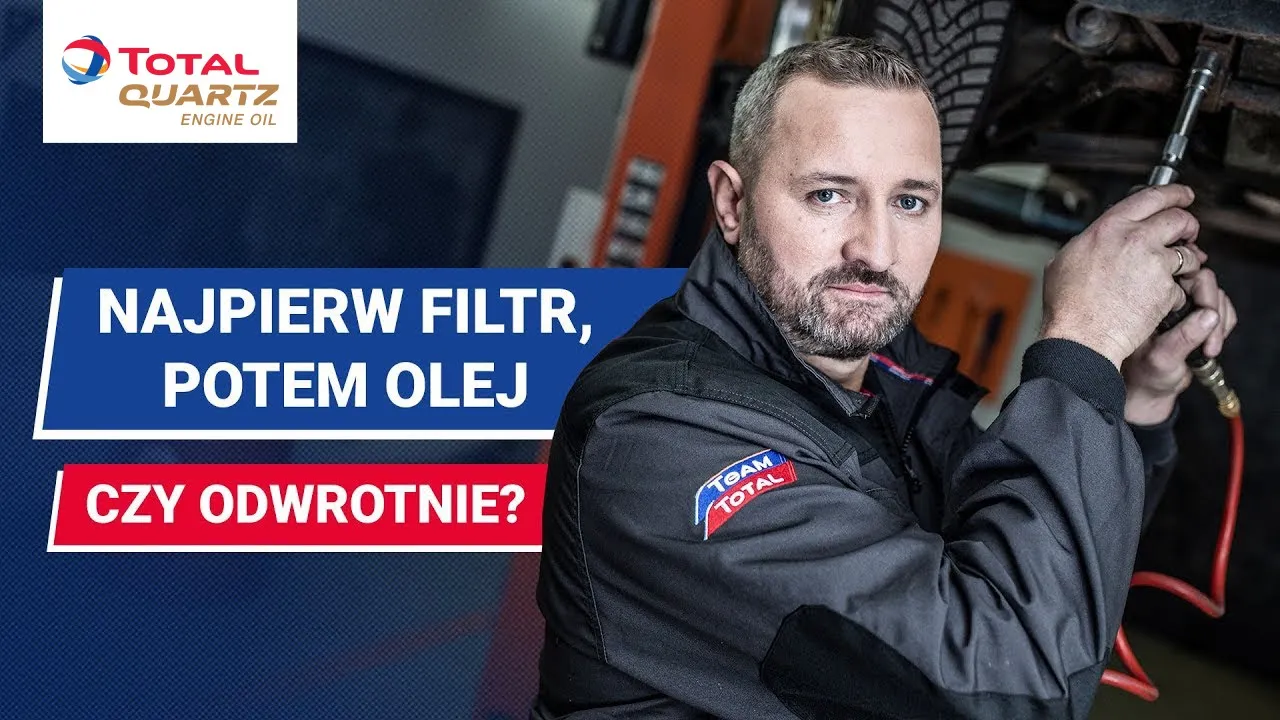 Jak samemu wymienić olej? | Adam Klimek | Team Total : Youtube video player