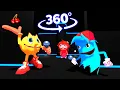 FNF Vs Pac-Man 360 3D VR Animation