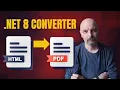 Finally A free MODERN Html to Pdf Converter