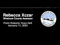 Whatcom County Assessor Town Hall - Point Roberts Jan 14 2024