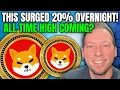 Download Lagu SHIBA INU - THIS SURGED BY 20% OVERNIGHT!! ALL TIME HIGH STILL COMING?