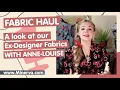 Fabric Haul: Ex Designer fabrics!