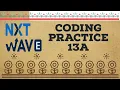 Loop Control Statements Coding Practice - 13A