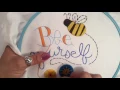 Stamped Embroidery pt2 before you try Zenbroidery