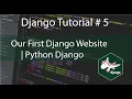 Our First Django Website Python Django Tutorials In Hindi
