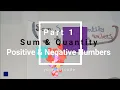 Function Sum of Positive and Negative Numbers