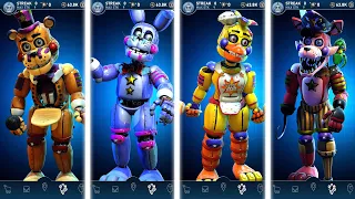 FNAF AR Stylized Rockstar Animatronics Workshop & Jumpscares Animation