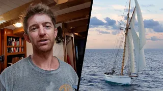 Transatlantic voyage, day 1 – Introducing the crew & sailing out of Florida.