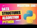 Insertion Sort In Python Explained Data Structure and Algorithms in Python Hindi