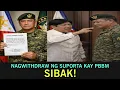 Lagu ARMY COLONEL TINANGGAL SA PWESTO MATAPOS MAGPOST NG WITHDR4WAL OF SUPPORT SA PRESIDENTE! 