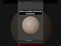 How to Make a Golf Ball in Blender in 26 Seconds