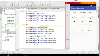 How to retrive saved data in list view in Android Sqlite database part one