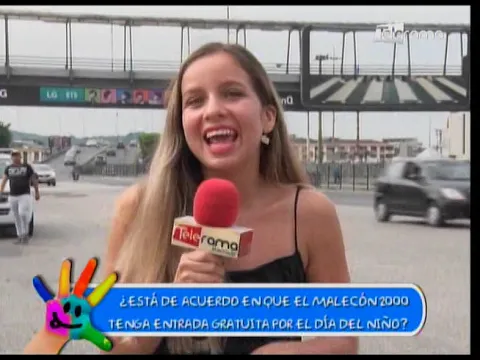 Caíste: ¿Está de acuerdo en que El Malecón 2000 tenga entrada gratuita por el día del niño?