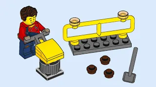 LEGO 952018 Instructions | City | Harl Hubbs with Tamping Rammer | Construction | Magazine Gift