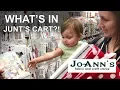 What s in Junt s Cart - JOANN Fabric and Craft Stores