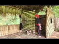 Full Video: 100 Days Overcoming Hardships , Building bamboo  of 16-Year-Old Mom and a Mute Old Woman