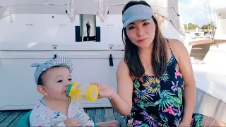 Boat Work with an 8 Month old – Ep 103 Sailing Luckyfish