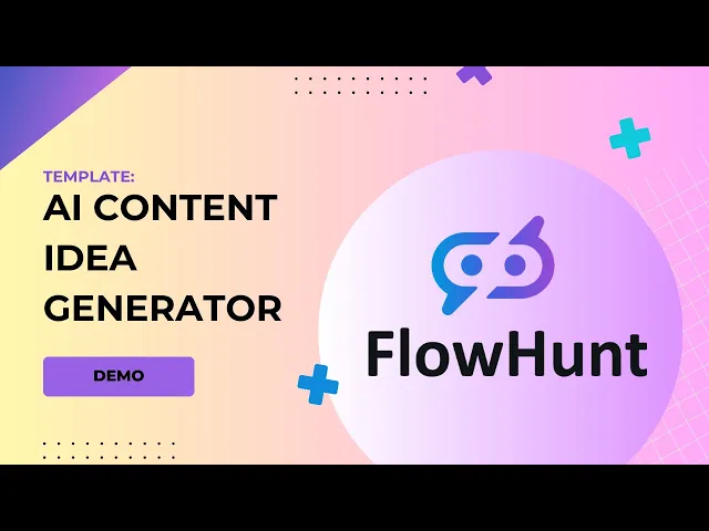 Thumbnail for How to make An AI Content Idea Generator! FlowHunt