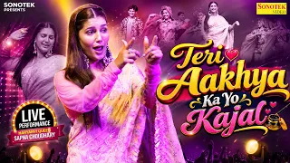 Teri Aakhya Ka Yo Kajal | Sapna Chaudhary Live Performance | Desi Queen Sapna Choudhary Dance 2026