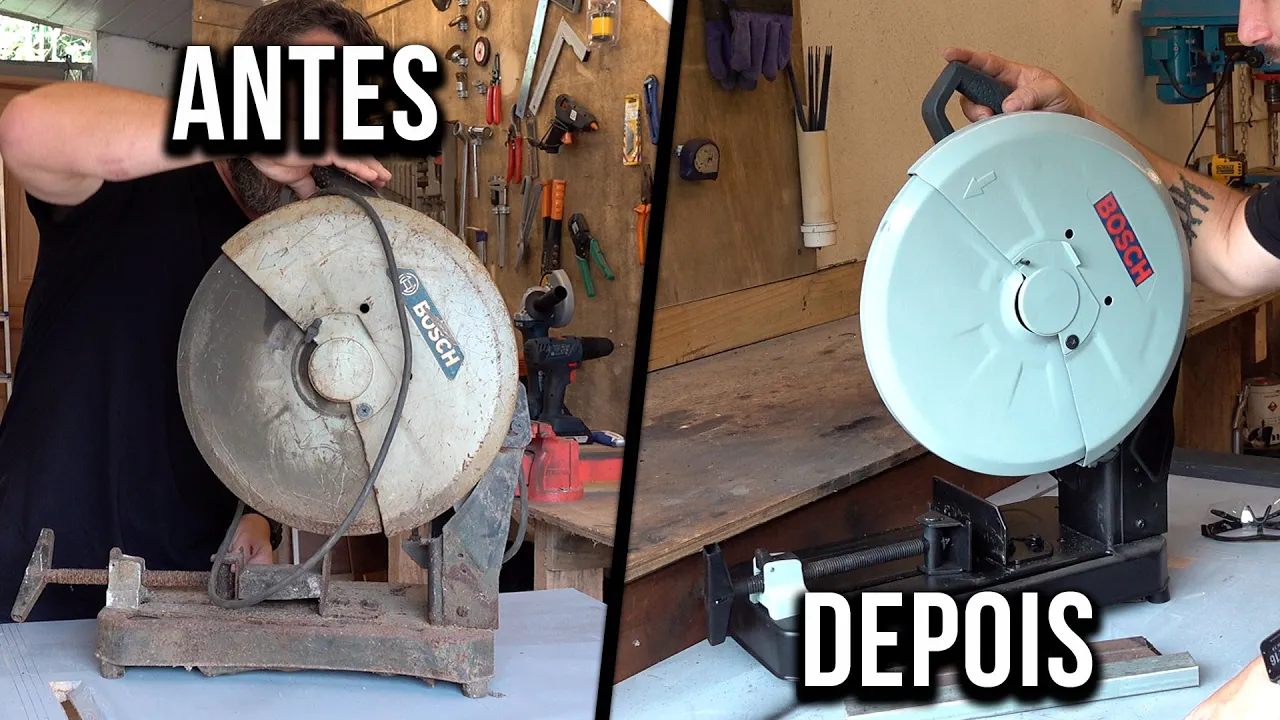 Restauração de uma ferramenta achada no lixo!